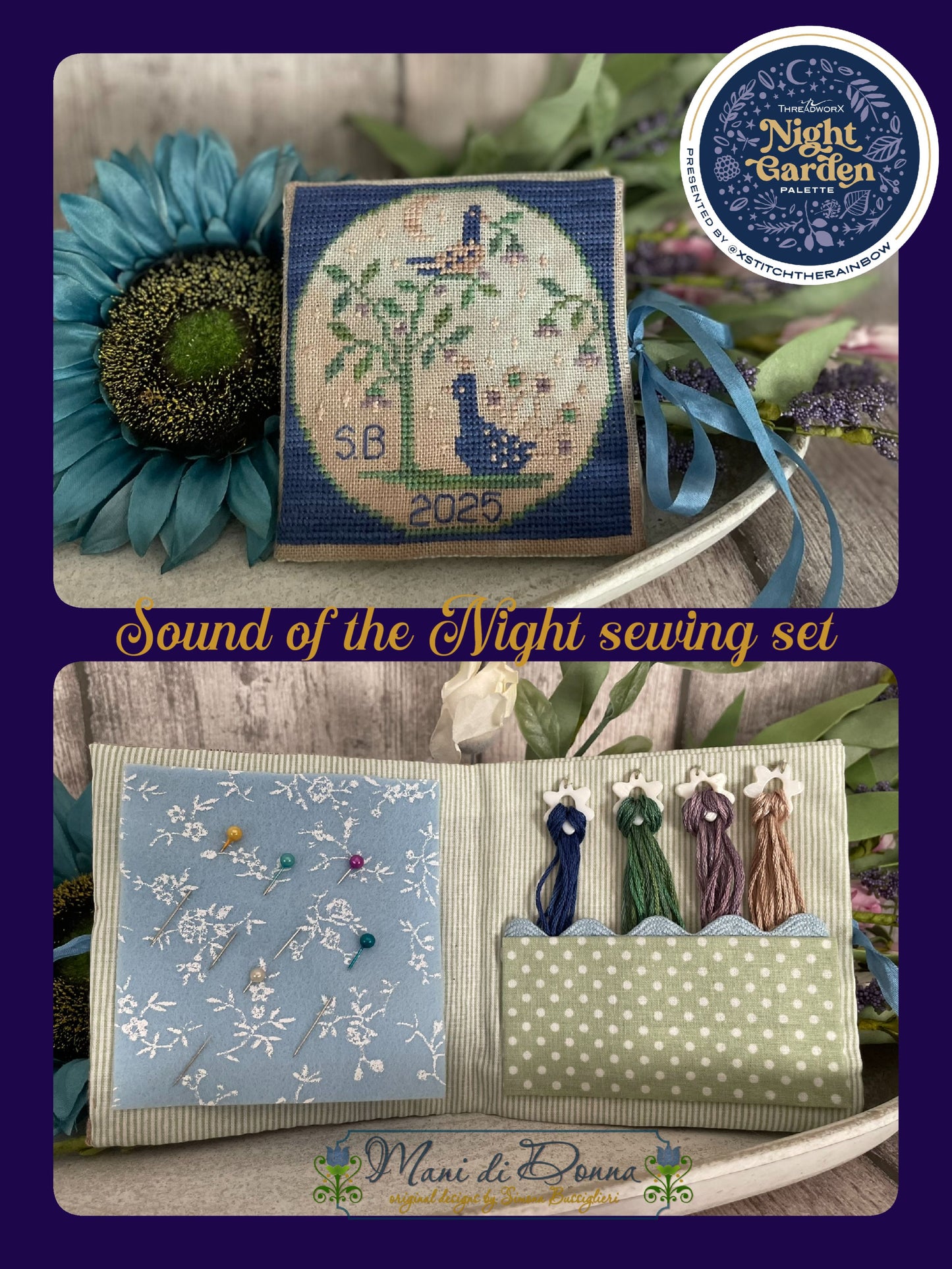 Sound of the Night Sewing Set - Night Garden