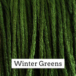 Belle Soie Winter Greens