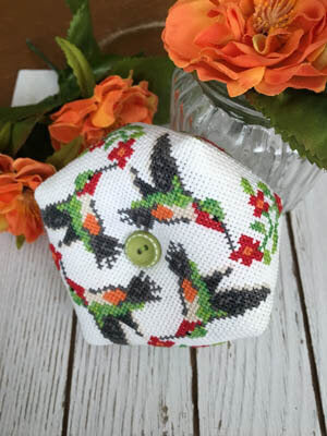 Hummingbird Biscornu