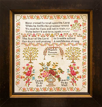 Magdalena Outhwaite 1833 "Learn to do Well"