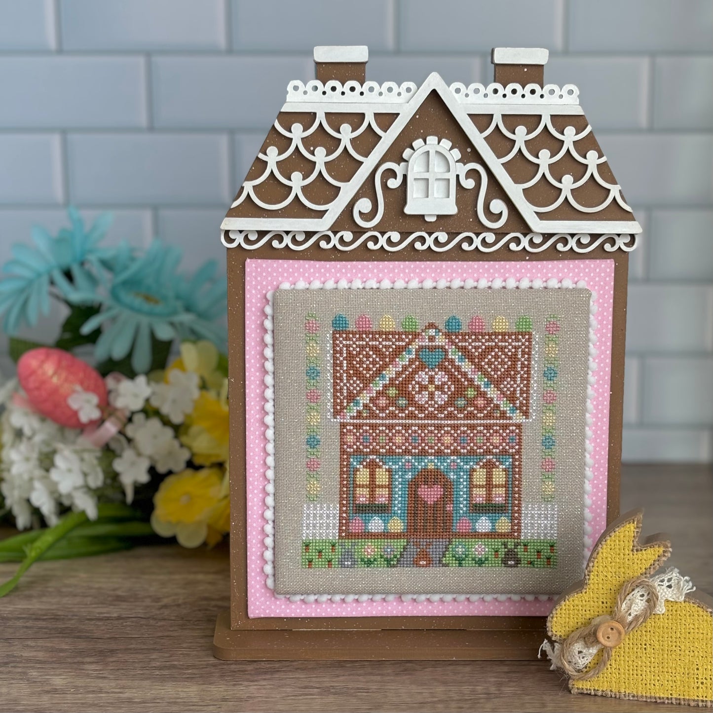 Easter Gingerbread House