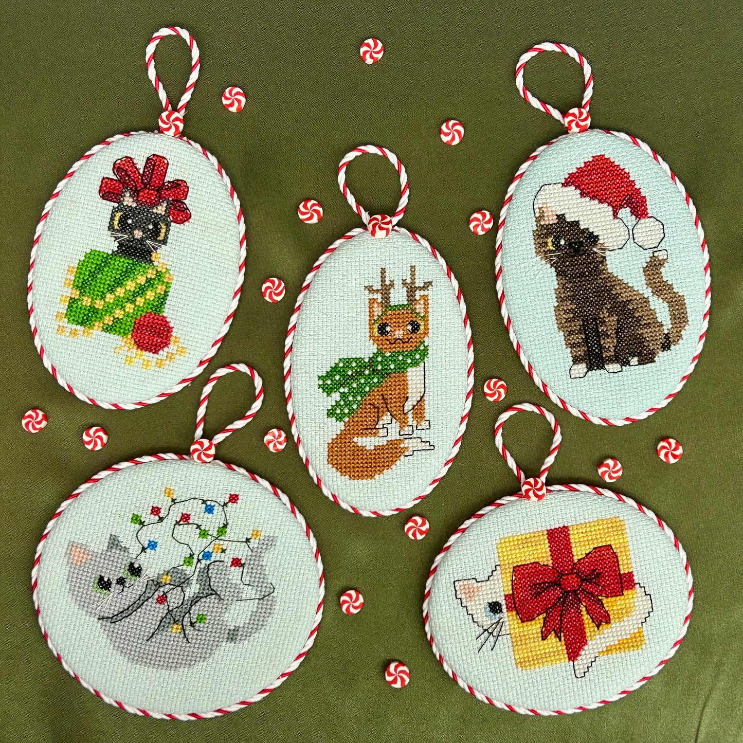 Kitty Ornaments