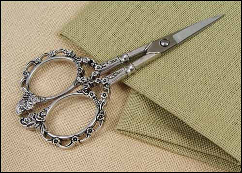 Silver Victorian Scissors