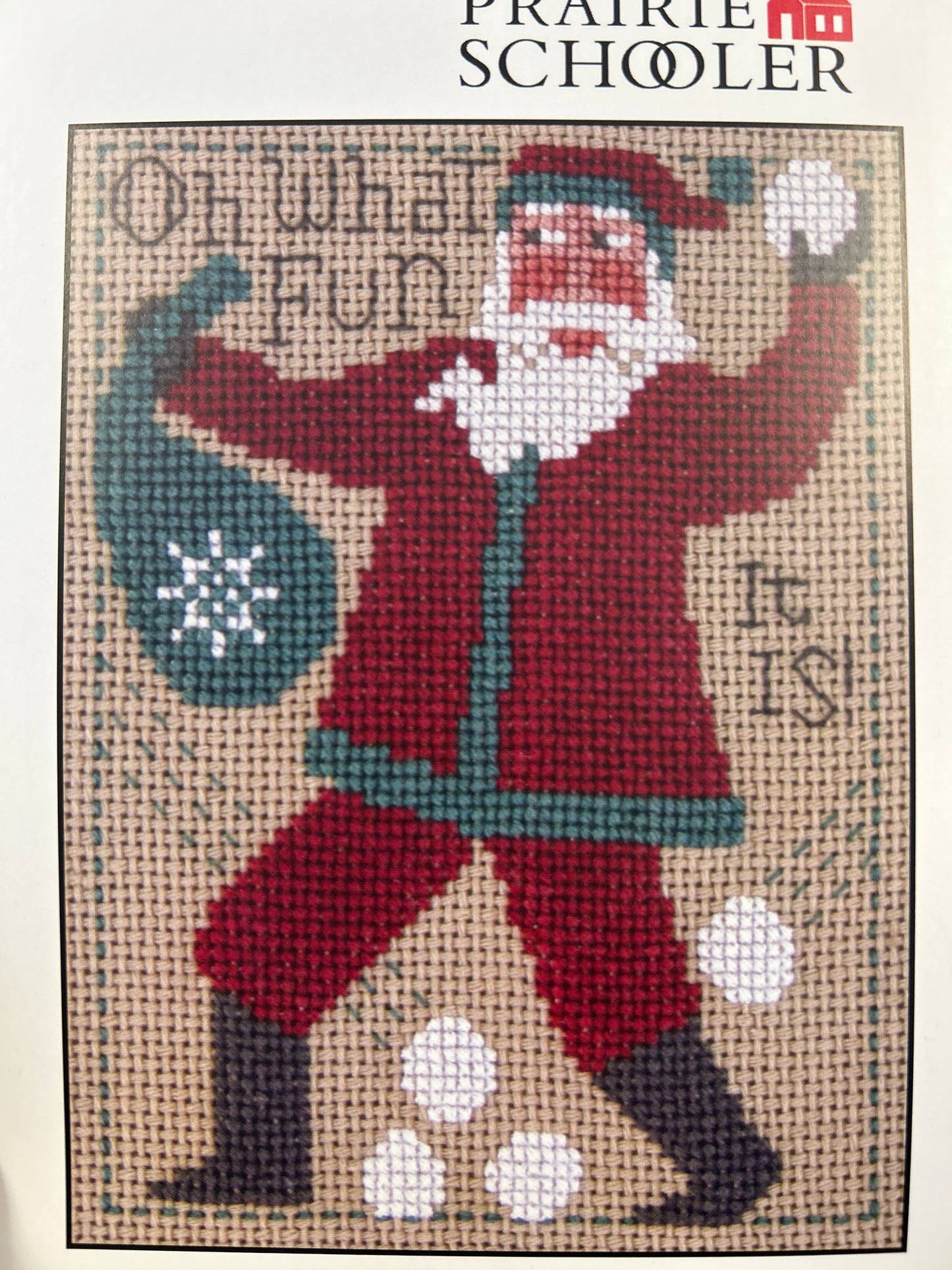 Prairie Schooler Santa 2025