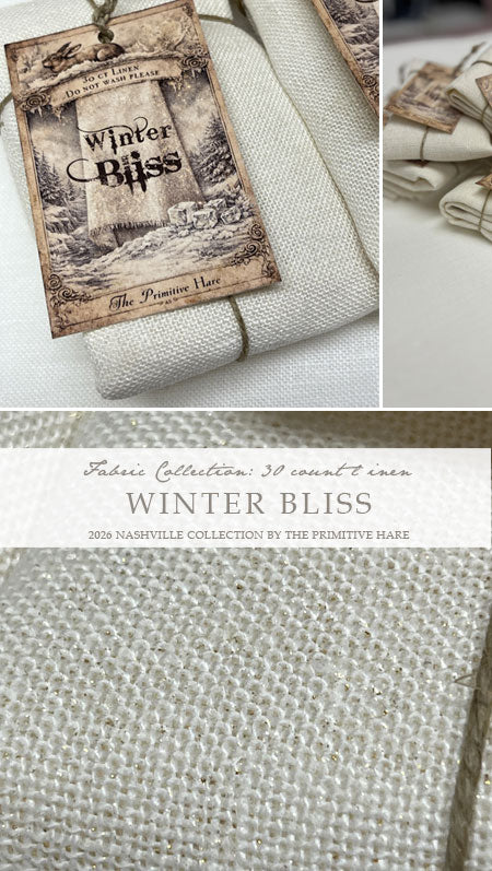 30 count Winter Bliss Linen