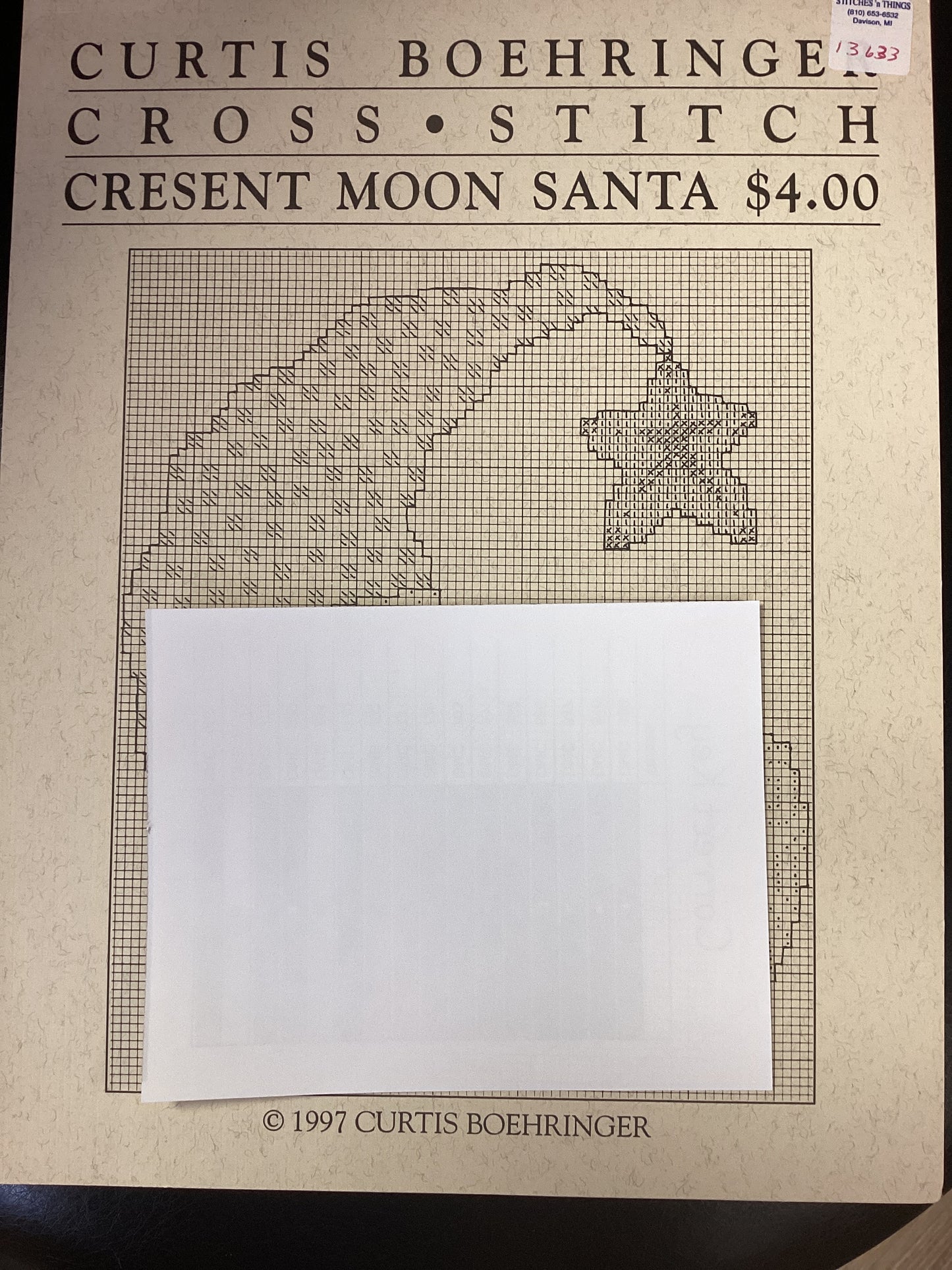 Crescent Moon Santa
