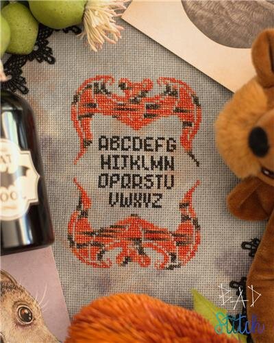 TRUNK SHOW Tiny Alphabat Sampler