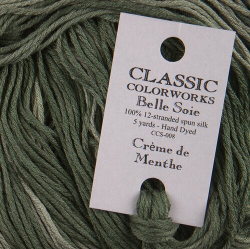 Belle Soie Creme de Menthe