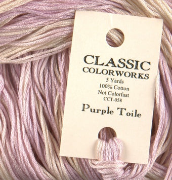 Purple Toile