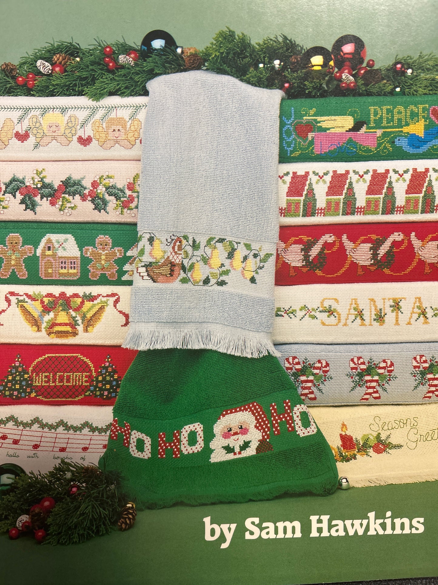 Christmas Cross Stitch Designs for Towels