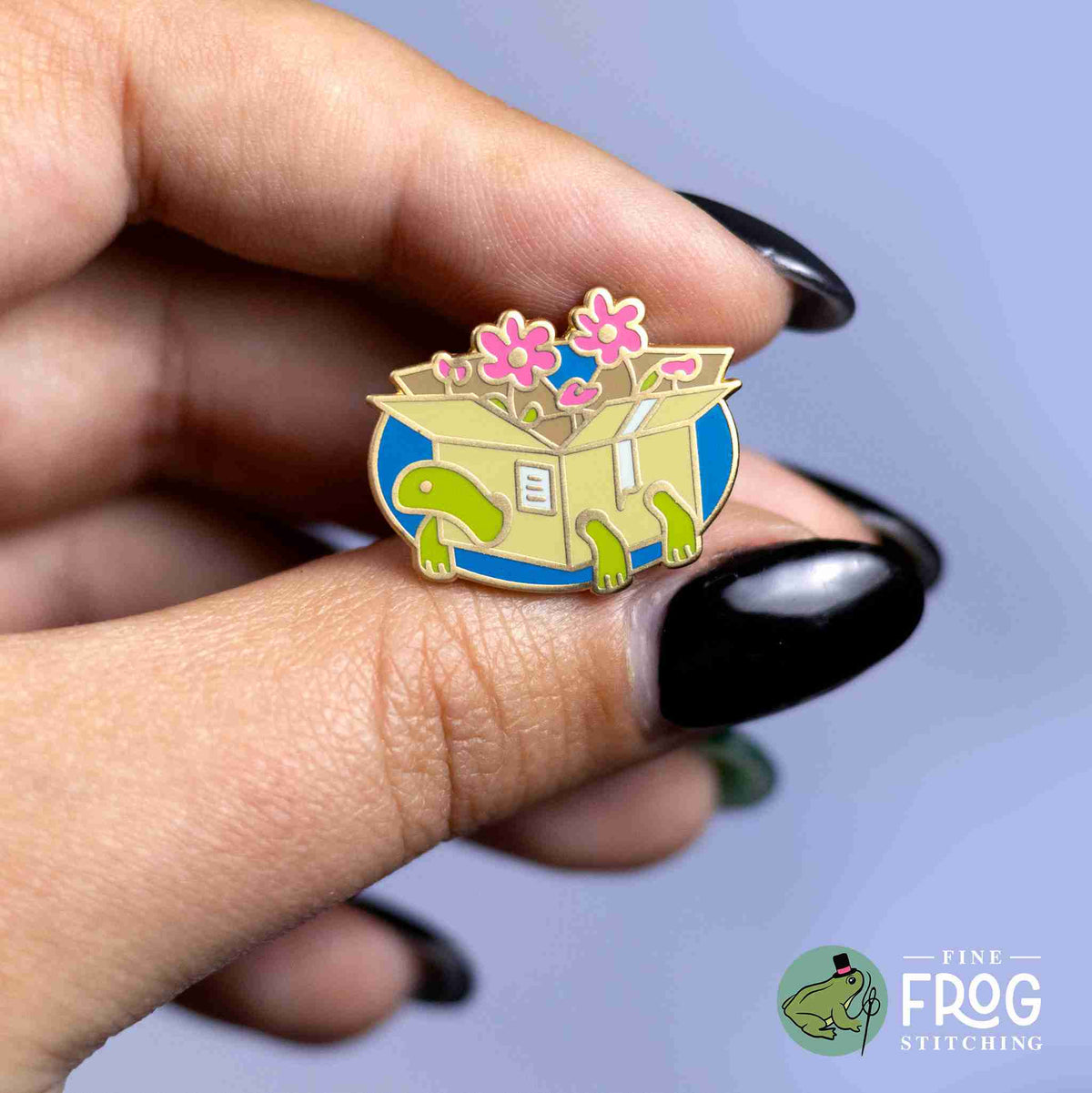 Box Turtle Needle Minder