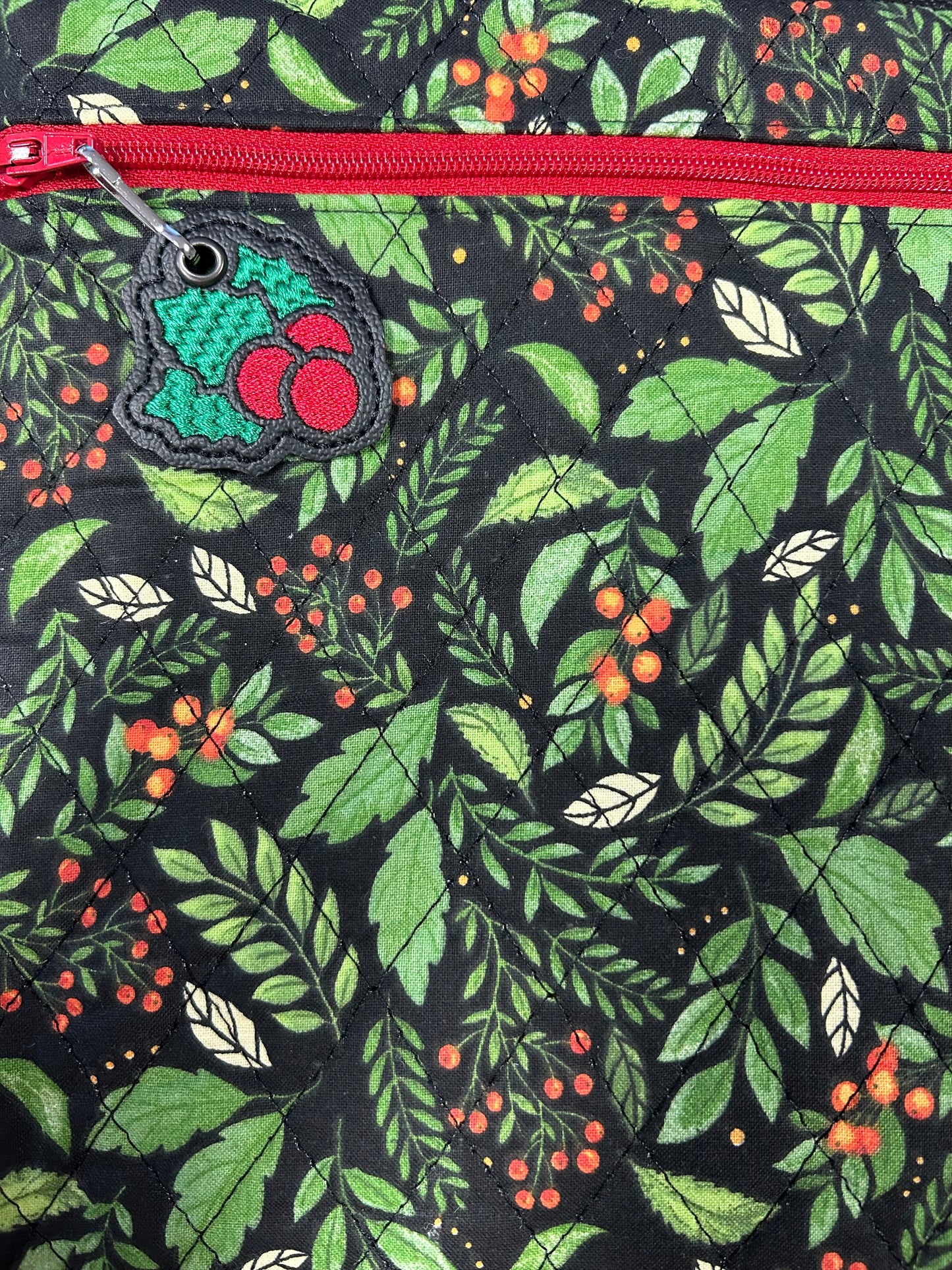 Christmas Holly Project Bag