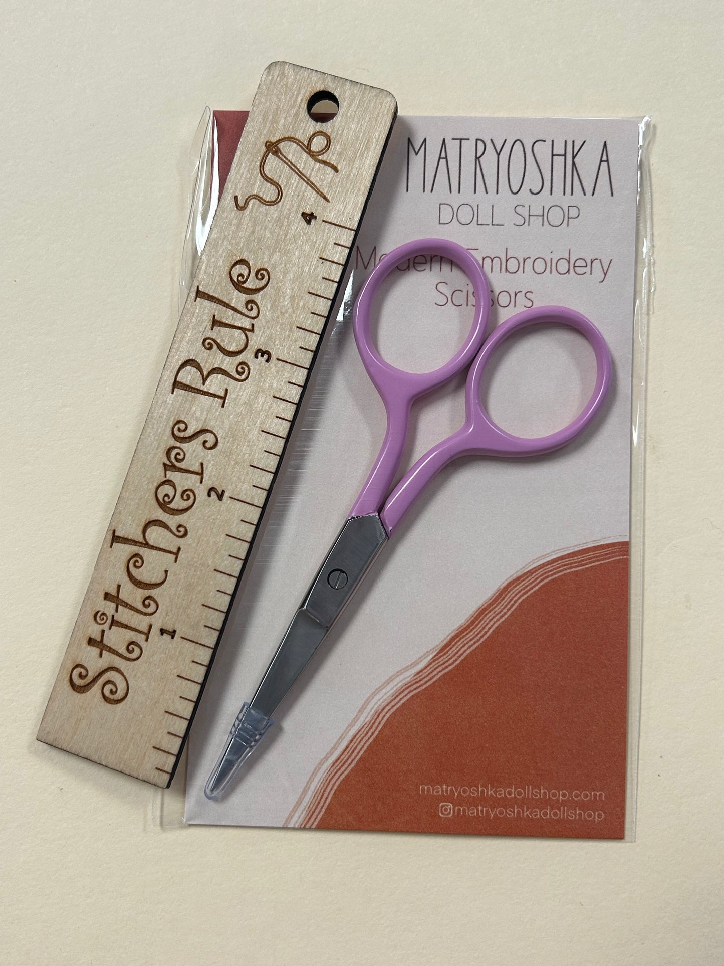 Small Embroidery Scissors - Lilac