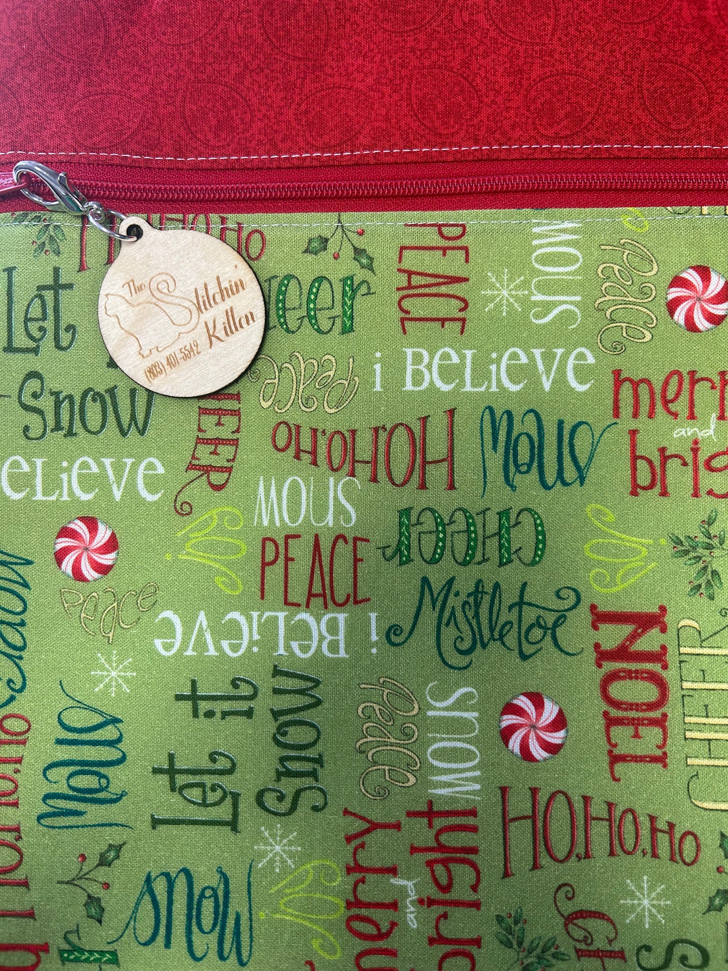 Christmas Cheer Small Project Bag
