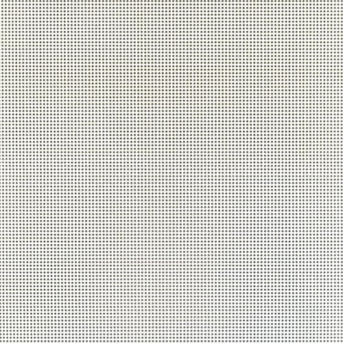 18 count White Perforated PVC