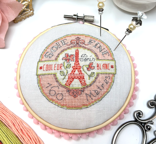 Vintage Paris Pin Cushion