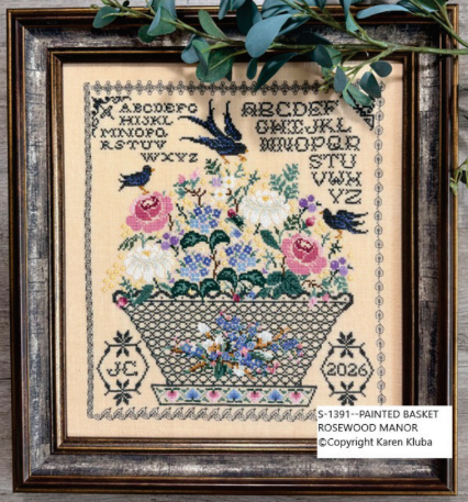 PREORDER Painted Basket