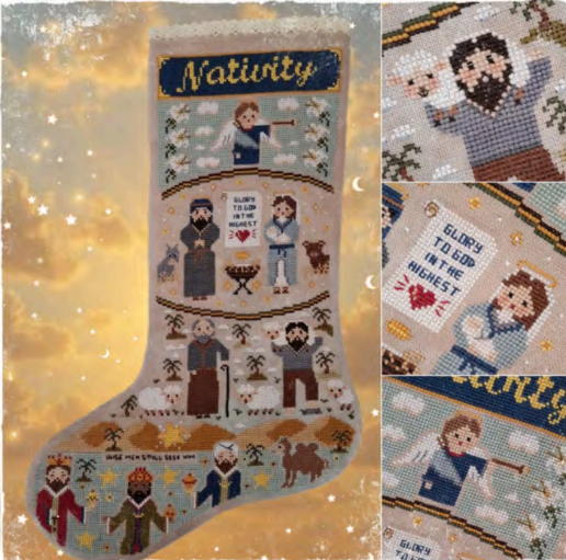 PREORDER Nativity Stocking