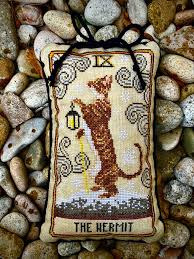 TRUNK SHOW Cat Tarot VIIII: The Hermit