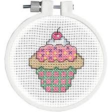 Cupcake Kid Stitch Kit