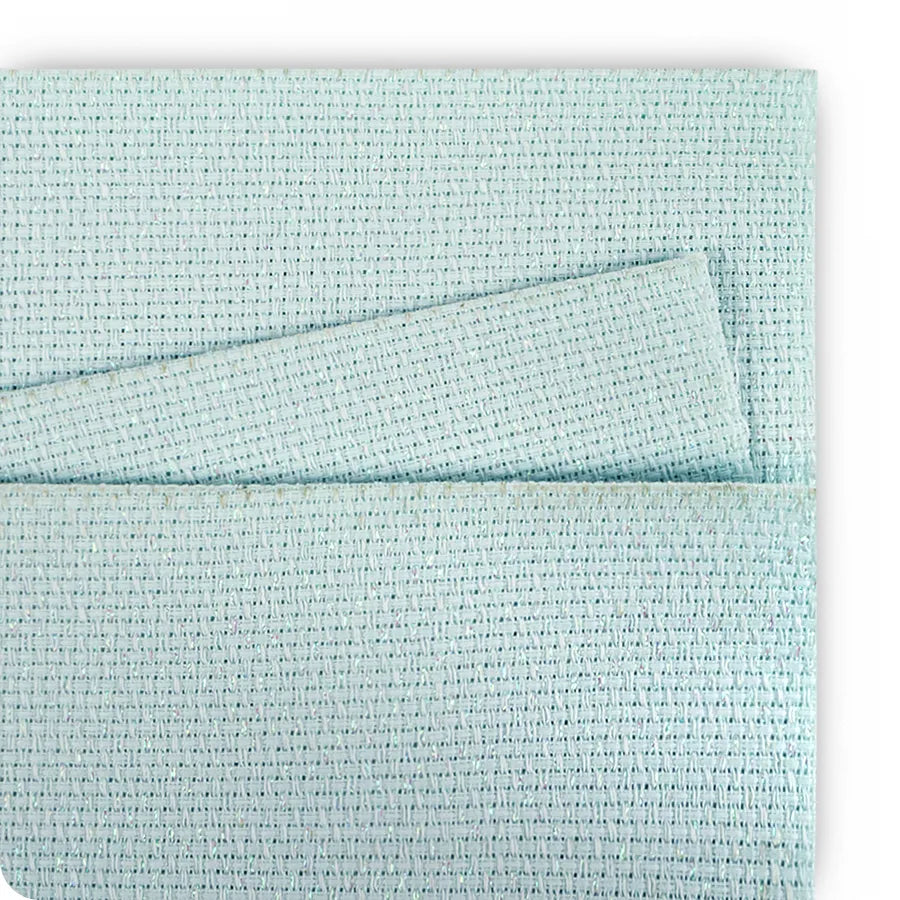 14 Count Opalescent Minty Green Aida