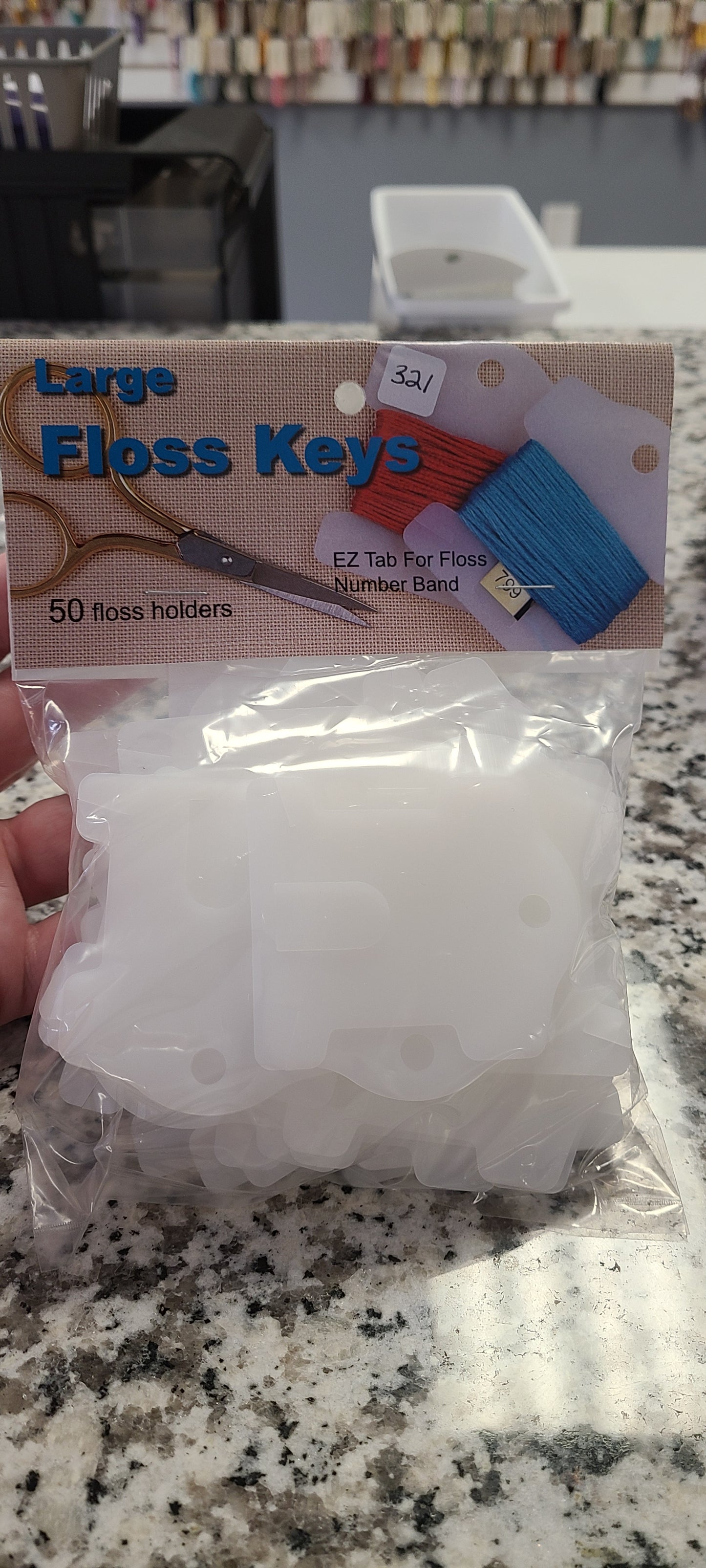 Large Floss Keys