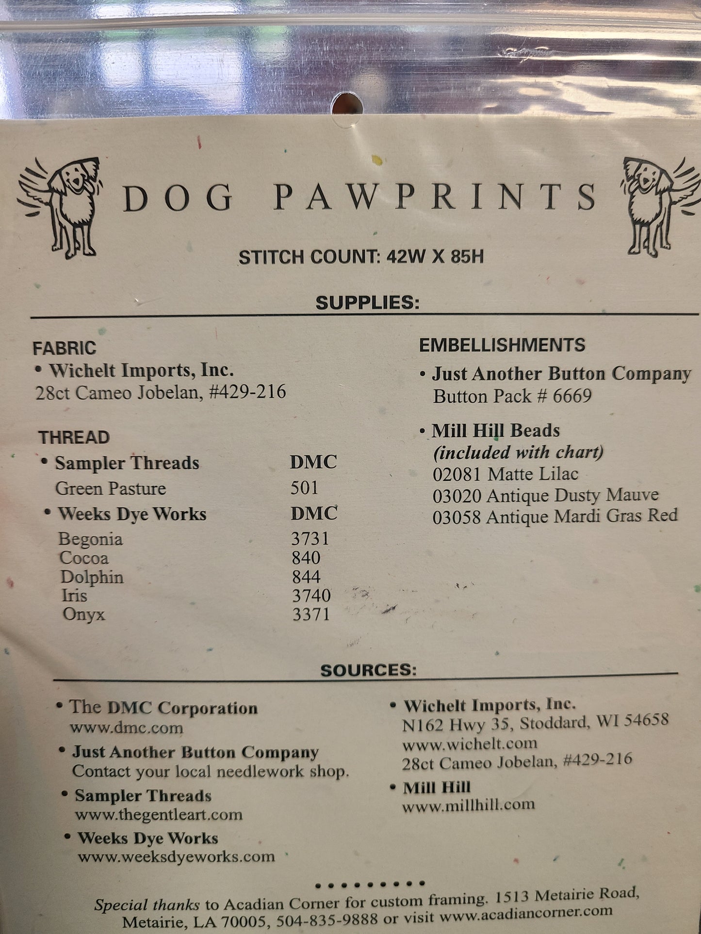 Dog Pawprints
