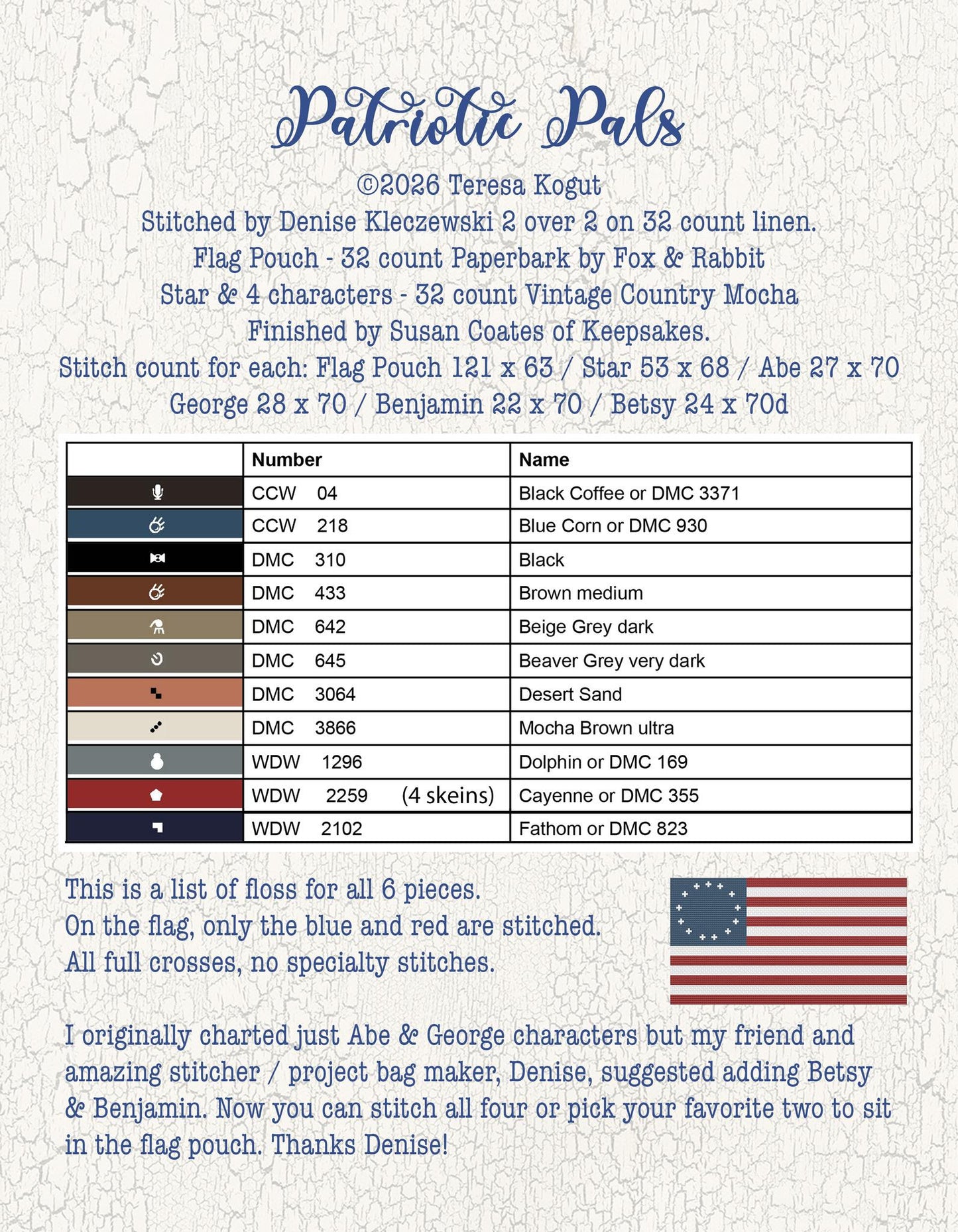 PREORDER Patriotic Pals