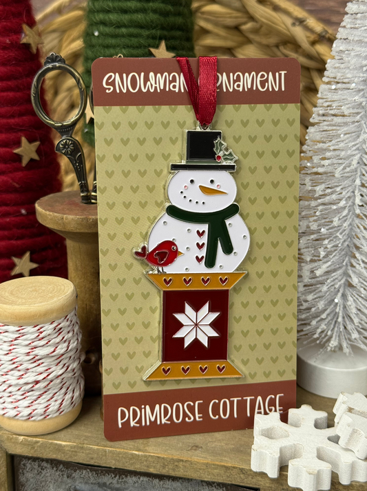 PREORDER Snowman Ornament