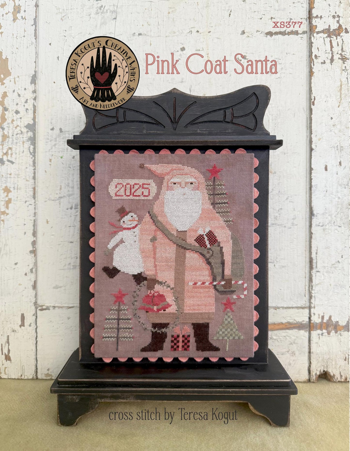 PREORDER Pink Coat Santa