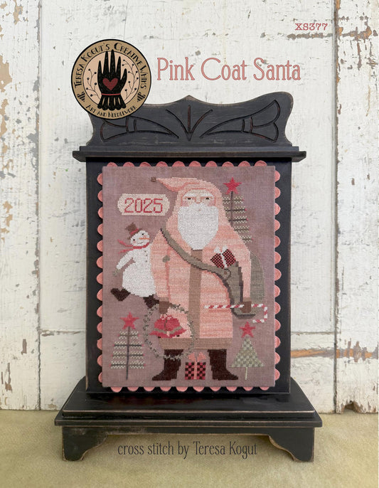 PREORDER Pink Coat Santa