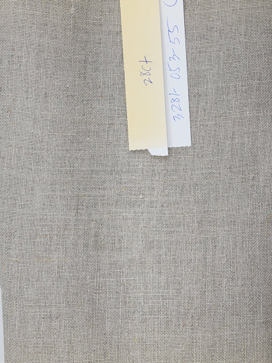 28 Count Raw Linen