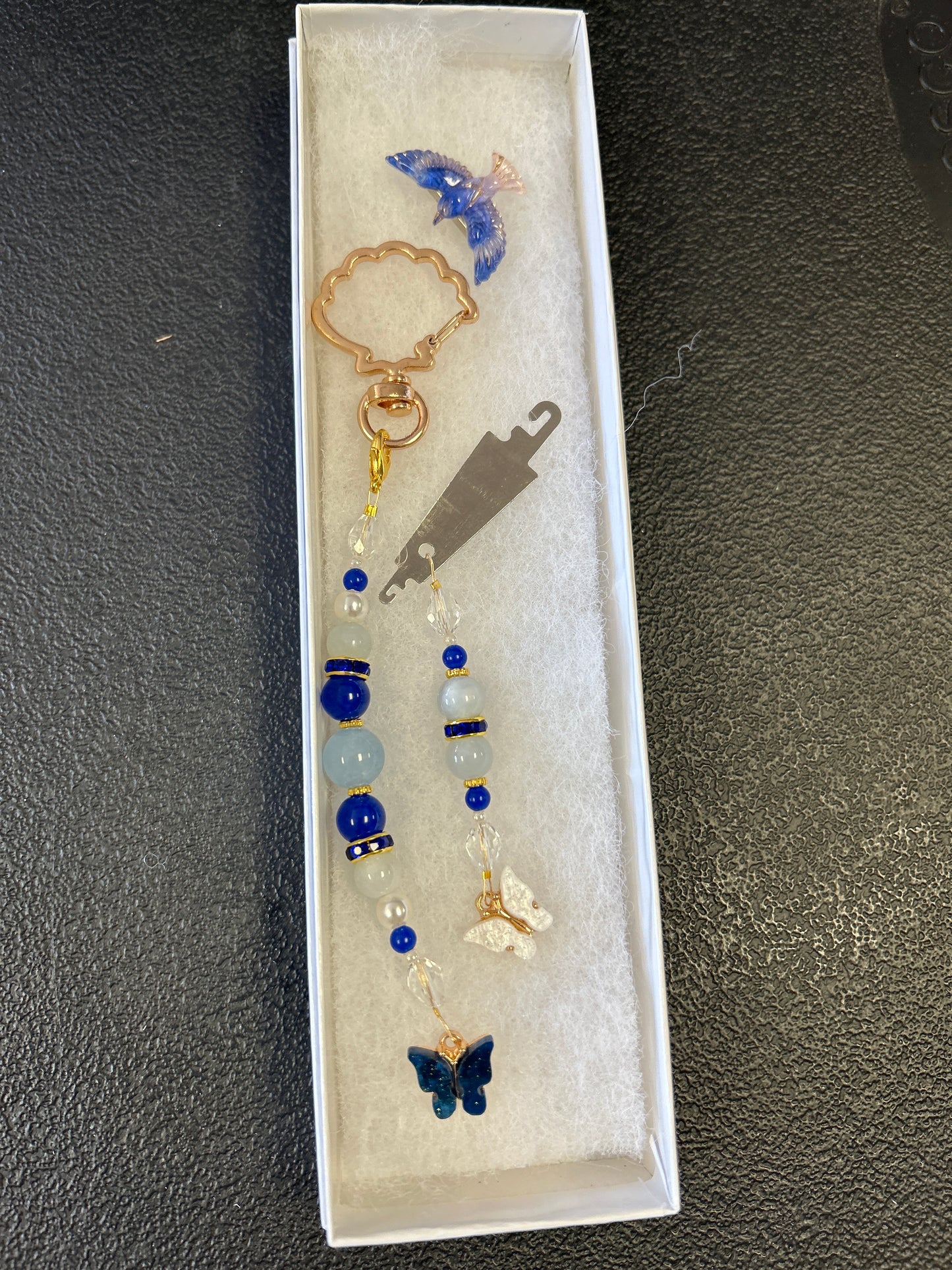 Blue Skies Scissor Fob Set