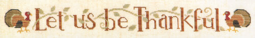 Let Us Be Thankful Row