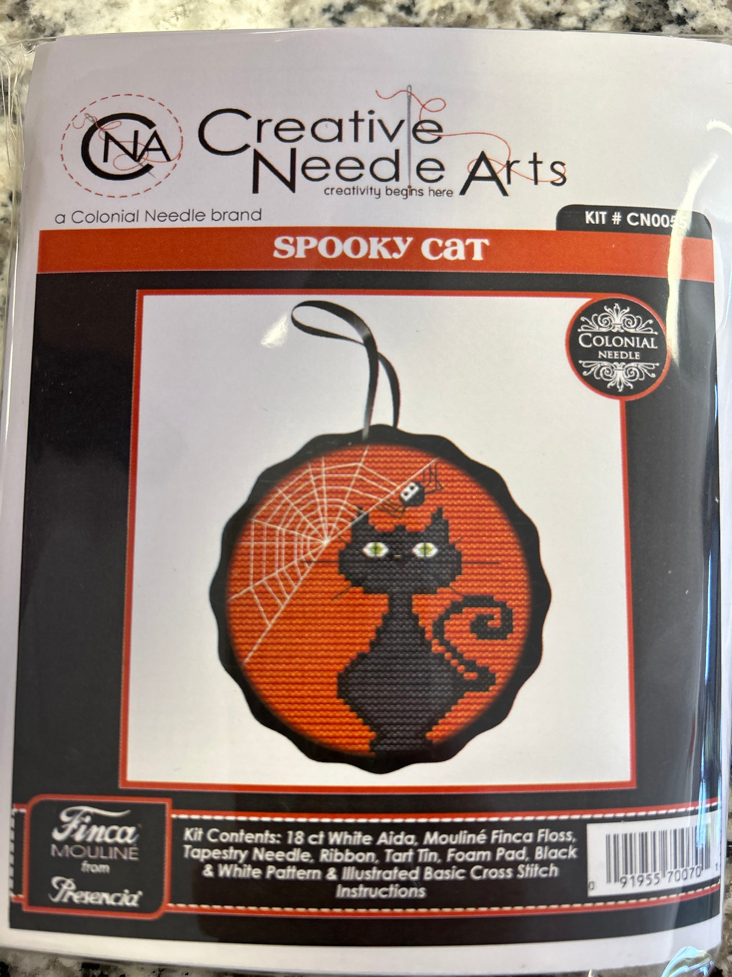 Spooky Cat Ornament