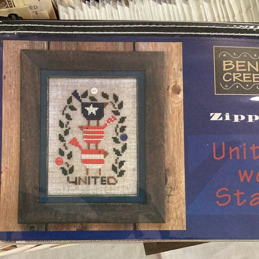 United We Stand Zippers Kit by Bent Creek