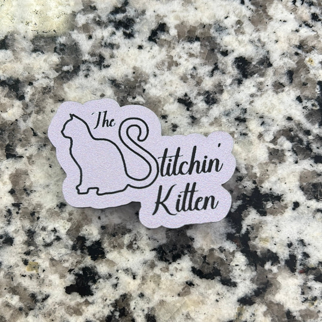 The Stitchin’ Kitten Acrylic Needle Minder V1