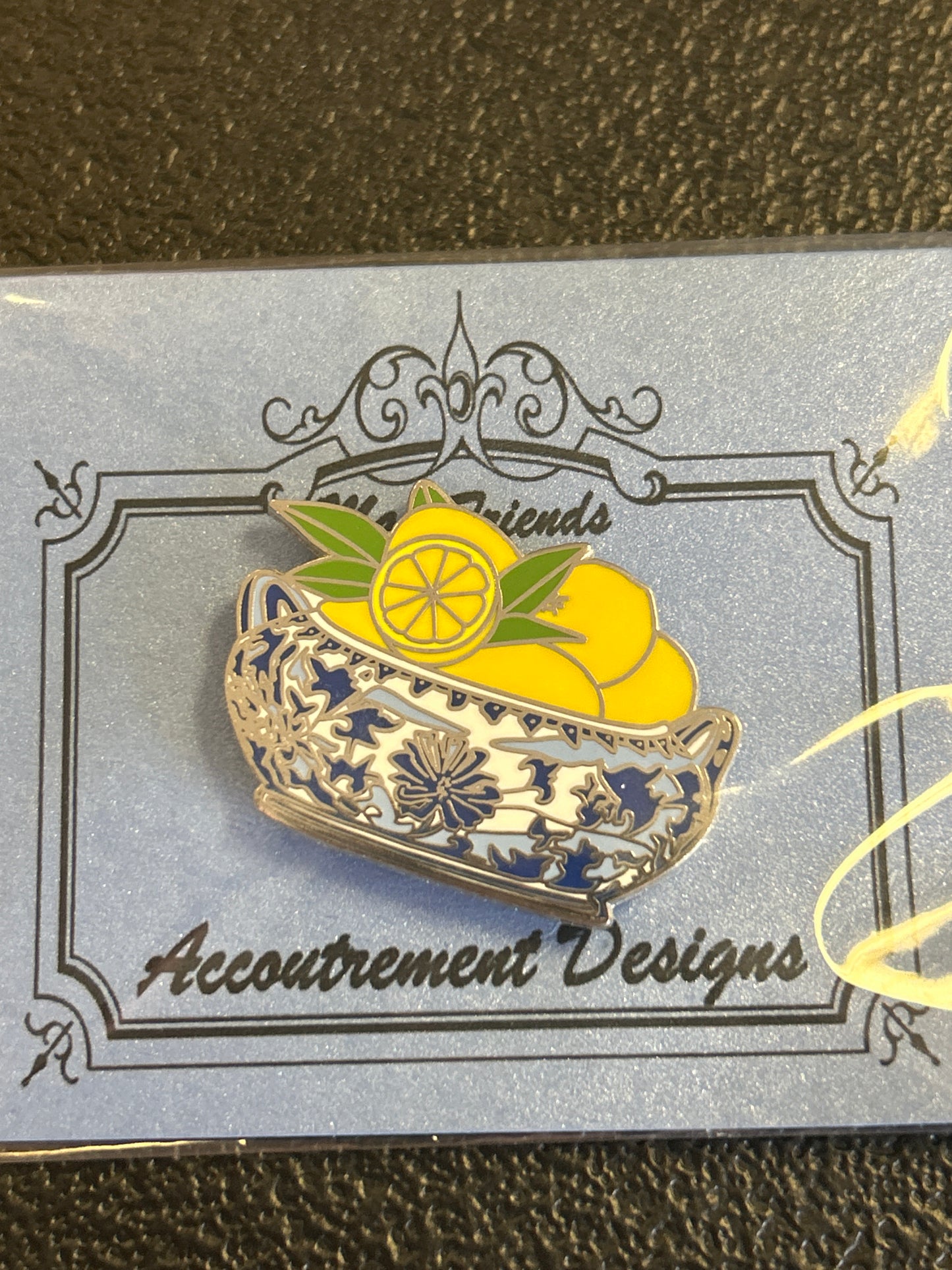 Lemon Bowl Needle Minder