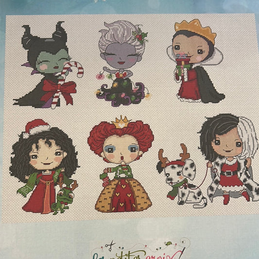 The Princesses of Evil Celebrate Christmas