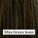 Belle Soie Miss Green Jeans