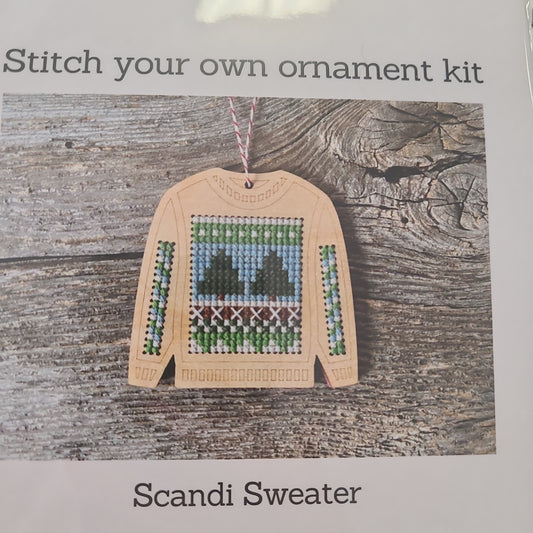 Scandi Ugly Sweater Ornament Kit