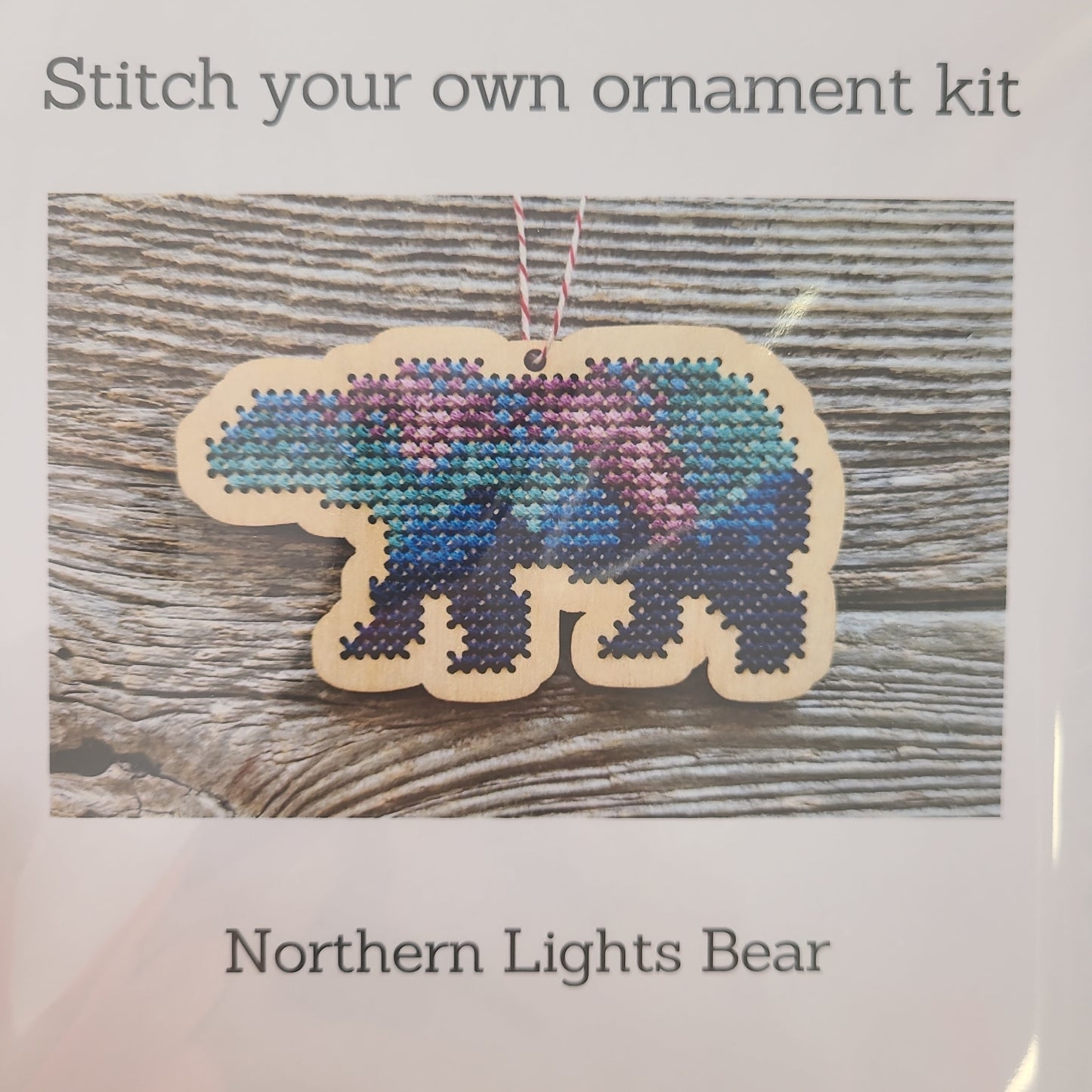 Northern Lights Bear Ornament Kit