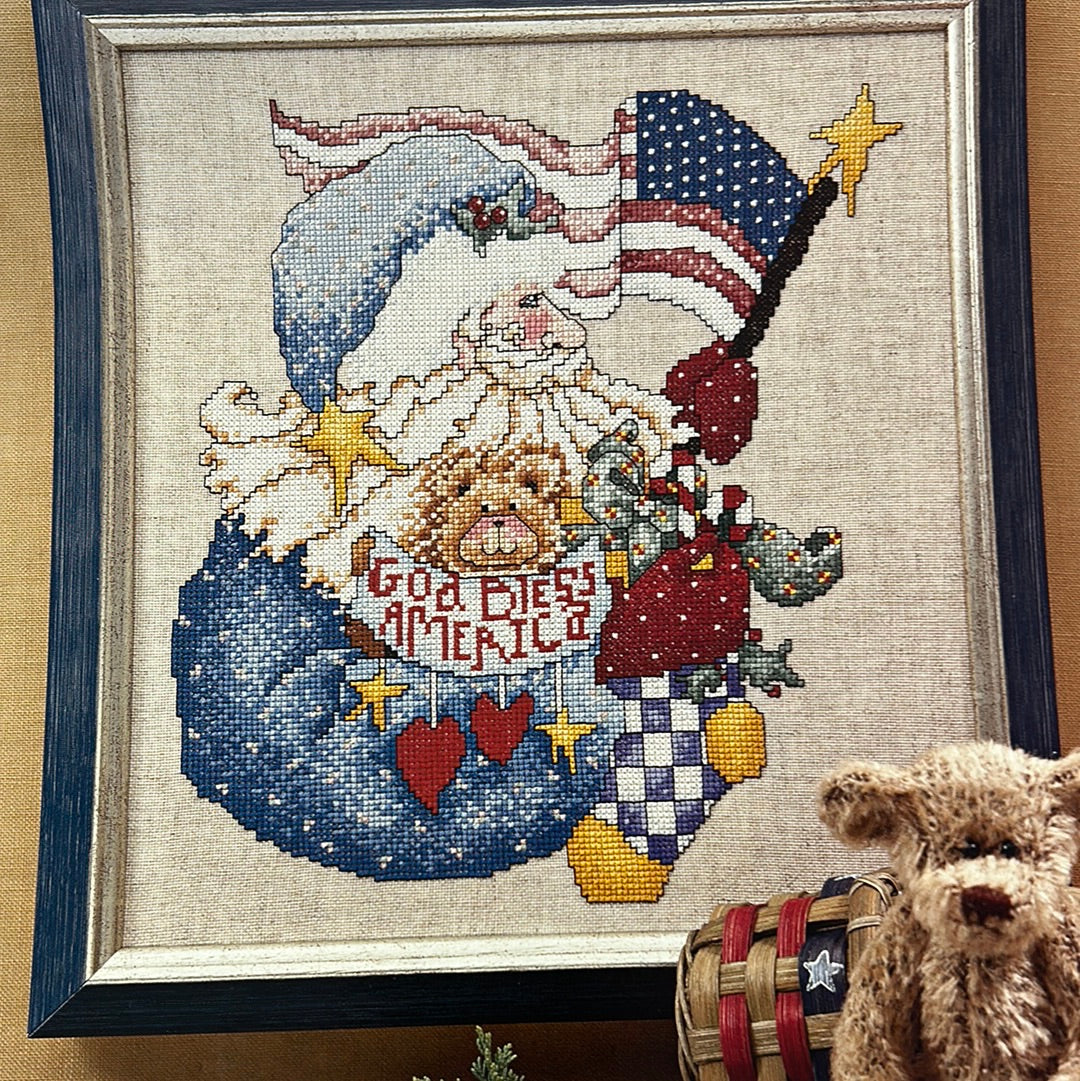 Stars & Stripes Santa