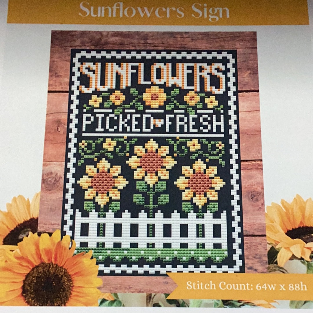 Sunflowers Sign