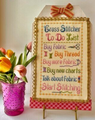 Cross Stitch To Do List