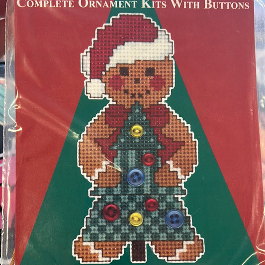 Gingerbread Man & Tree Ornament Kit