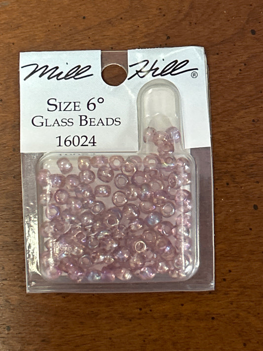 Size 6 Glass Beads 16024