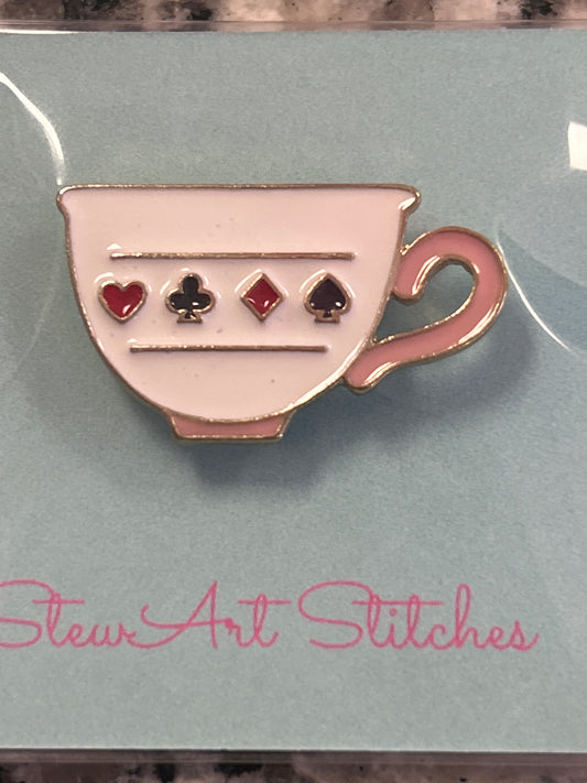 Tea Cup Needle Minder