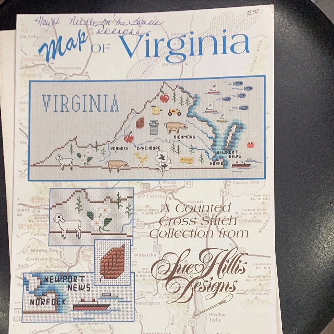 Map of Virginia