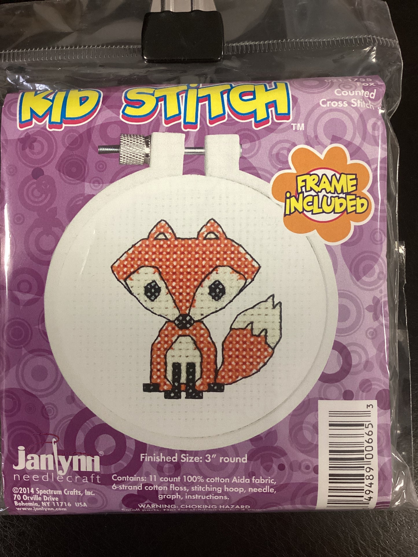 Fox Kid Stitch Kit